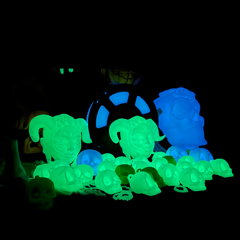 Glow in The Dark (Luminous) PLA 3D Printer Filament 1KG - Image 9