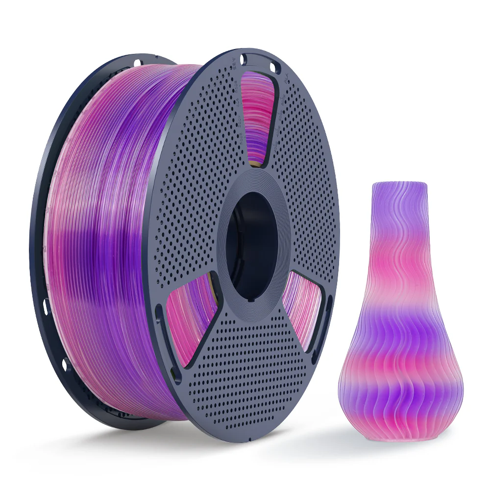 [MOQ: 3KG] PLA, SILK, PETG Rainbow Filament 3D Printer Filament 1KG - Image 17
