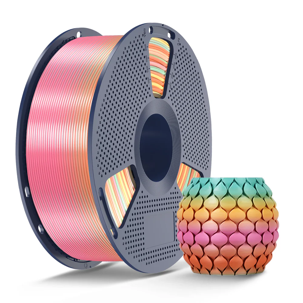 [MOQ: 3KG] PLA, SILK, PETG Rainbow Filament 3D Printer Filament 1KG - Image 27