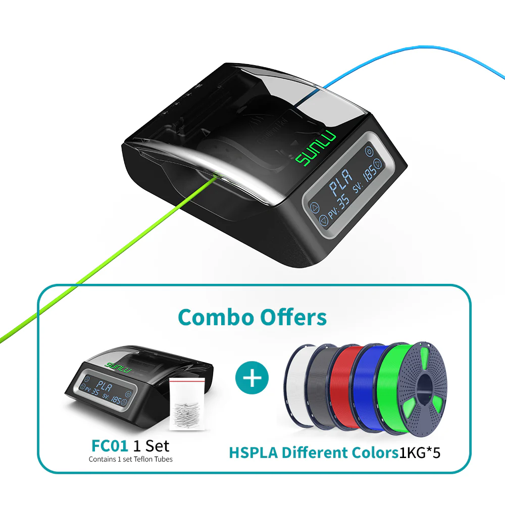 SUNLU Filament Connector FC01, Fusion Splicer, Weldable to 1.75mm PLA, ABS, PETG, PCL, PA and PC Filament - Image 29