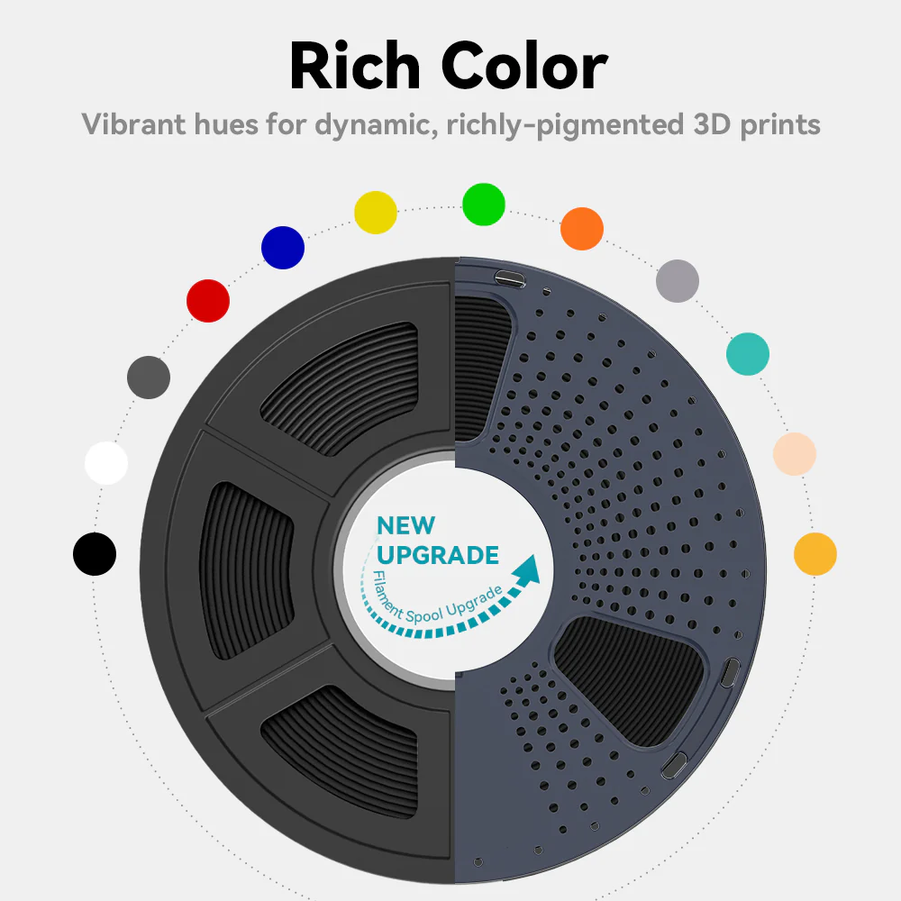 PLA+(PLA Plus) 3KG Large Spool 3D Printer Filament 3KG - Image 6