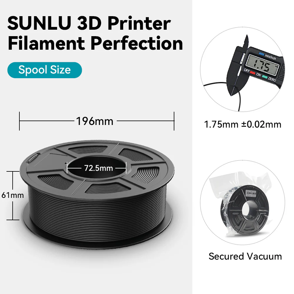 PLA+(PLA Plus) 3KG Large Spool 3D Printer Filament 3KG - Image 9