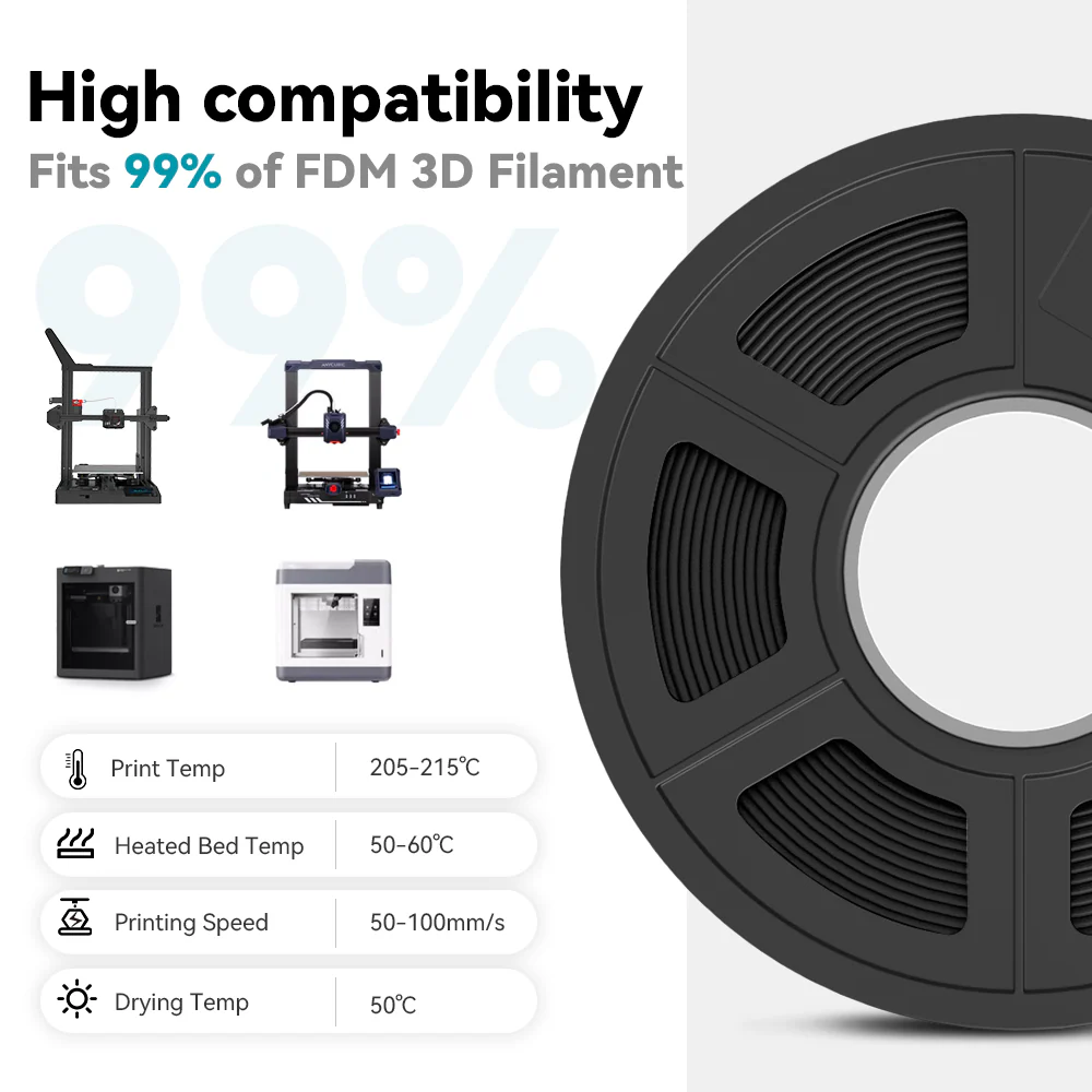 PLA+(PLA Plus) 3KG Large Spool 3D Printer Filament 3KG - Image 7