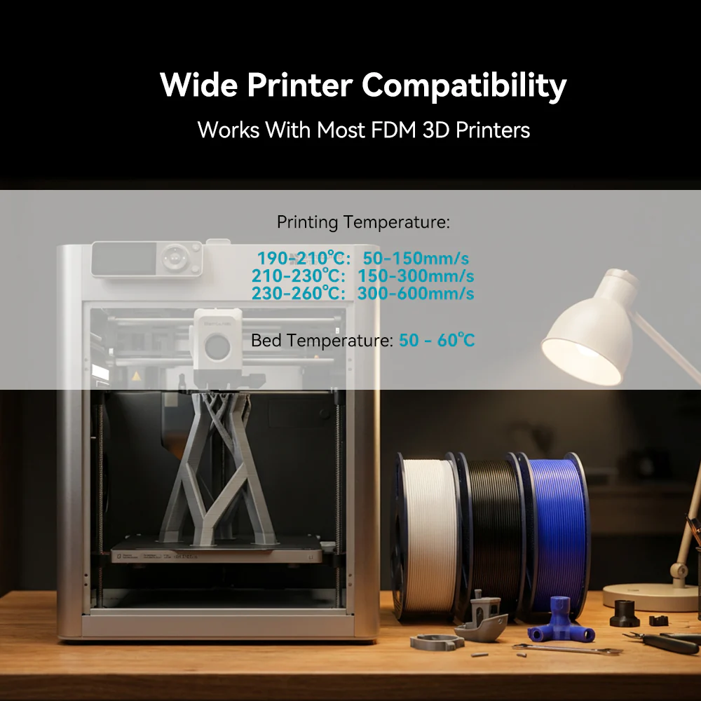 [MOQ: 6KG] High Speed PLA(HS_PLA) 3D Printer Filament 1KG - Image 6