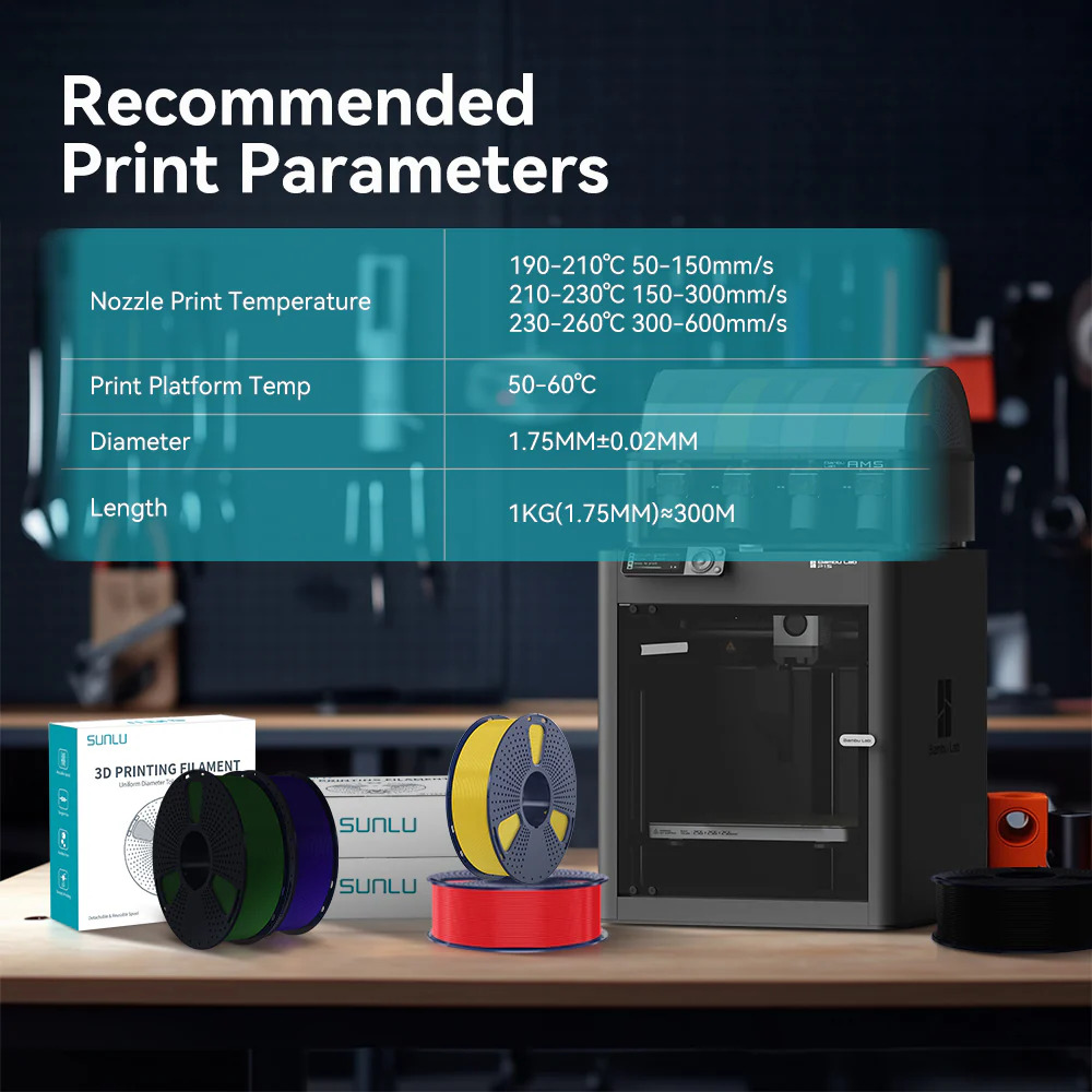 [MOQ: 6KG] High Speed PLA+(PLA Plus), HS_PLA+ 3D Printer Filament 1KG - Image 7