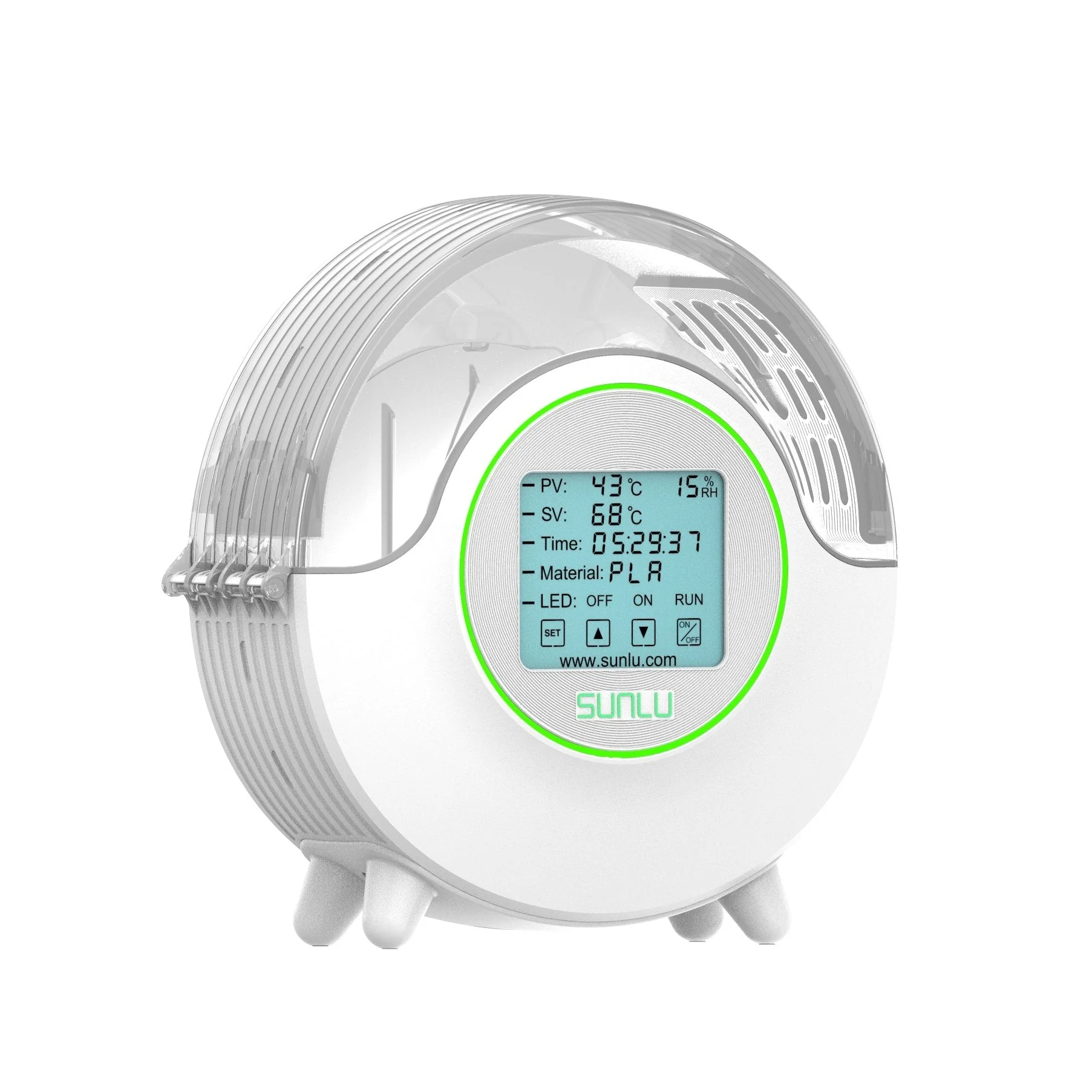 SUNLU S2 Filament Dryer, 360° Surround Heating During 3D Printing - Image 11