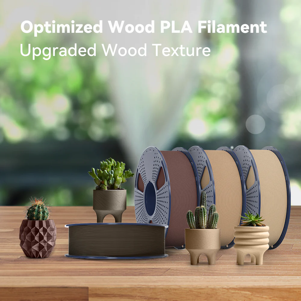 [MOQ: 3KG] Optimized Wood PLA 3D Printer Filament 1KG, Optimized and Upgraded Wood Texture - Image 13