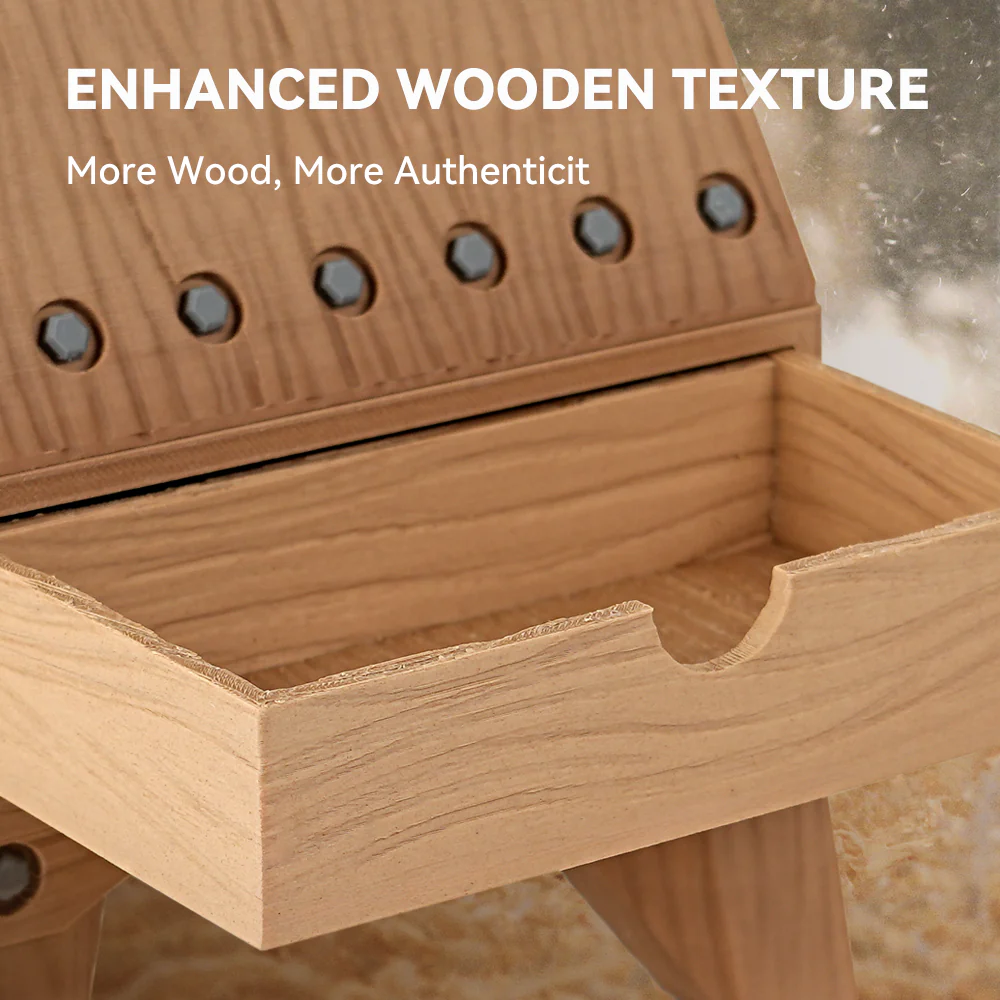 [MOQ: 3KG] Optimized Wood PLA 3D Printer Filament 1KG, Optimized and Upgraded Wood Texture - Image 8