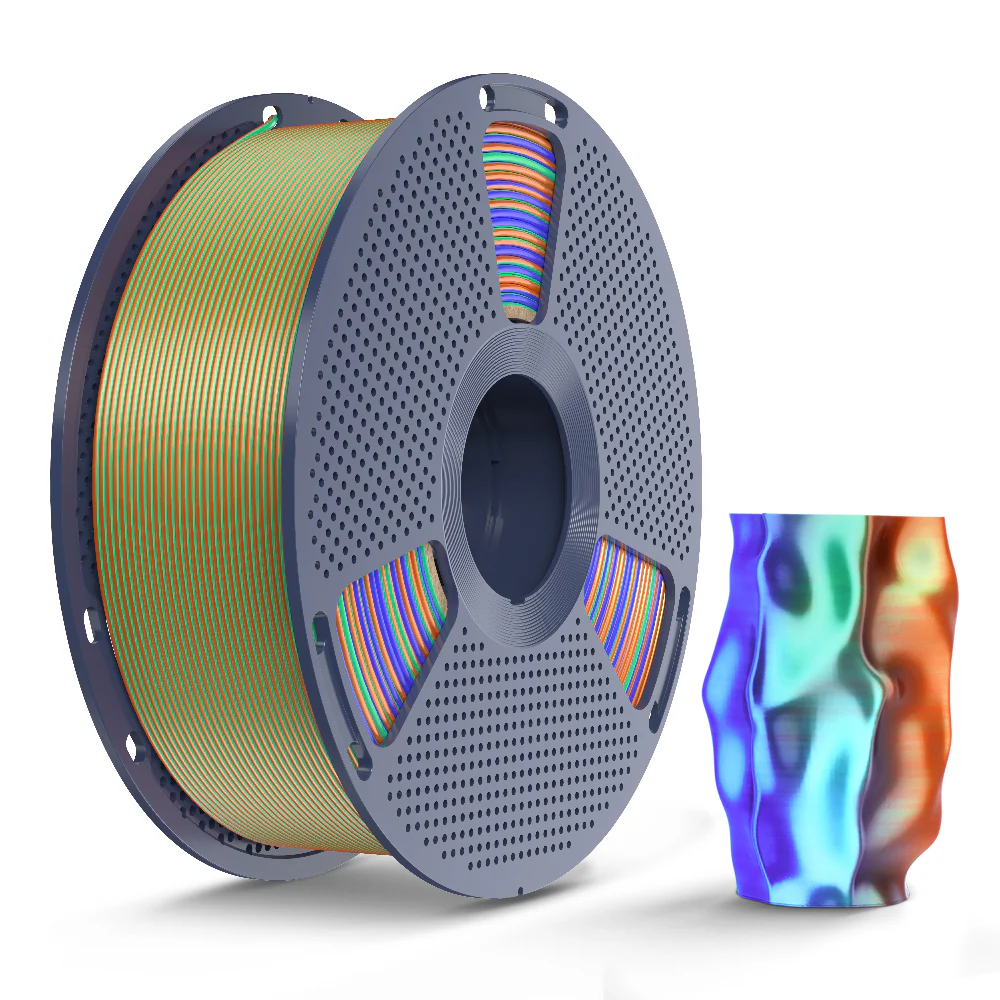 [MOQ: 3KG] Multi-Color SILK Filament(Dual-color, Tri-color and Four-color) 3D Printer Filament 1KG - Image 33