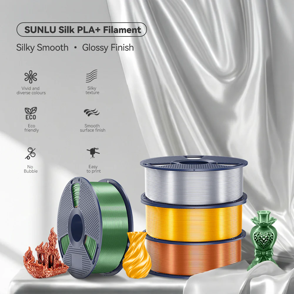 [MOQ: 6KG] SILK 3D Printer Filament 1KG - Image 3