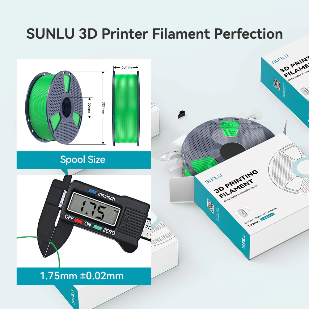 [MOQ: 3KG] PETG Glow in The Dark (Luminous) 3D Printer Filament 1KG - Image 7
