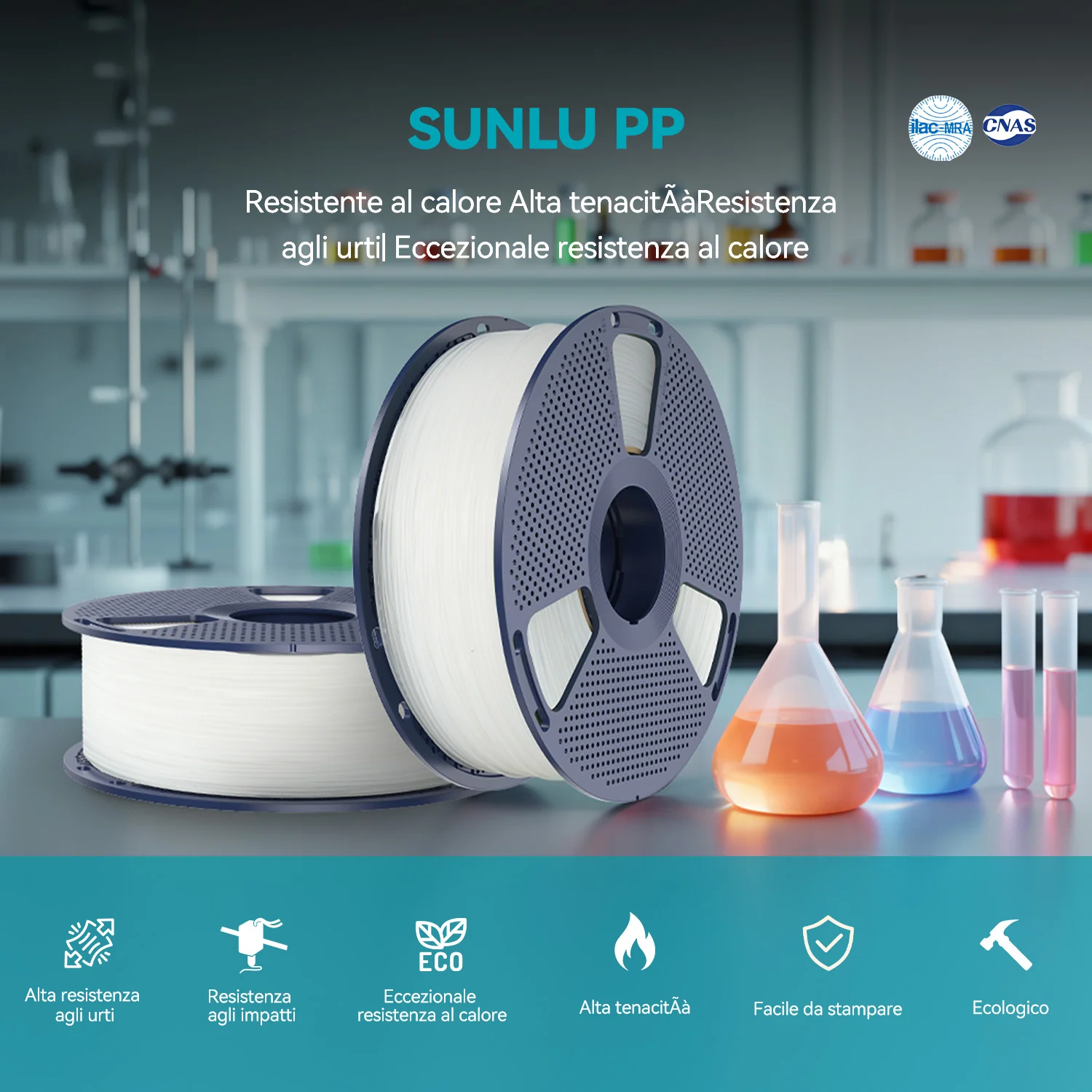 PP (Polypropylene) 3D Printer Filament 0.8KG - Image 4