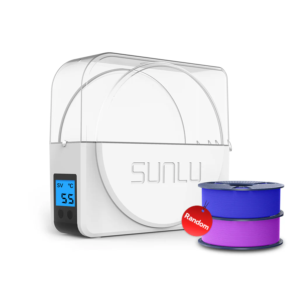 Get PLA at $6.6/KG | SUNLU S1 Plus Filament Dryer and PLA Filament Bundle - Image 13